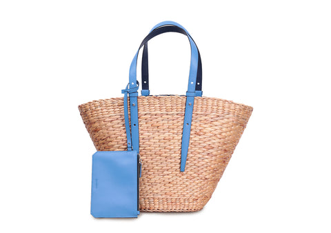 Shopping Bag + Purse (Blue)