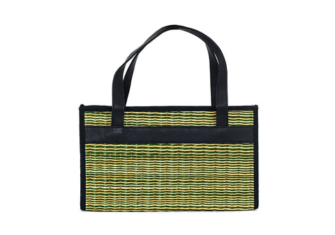 Market Tote with fabric handles